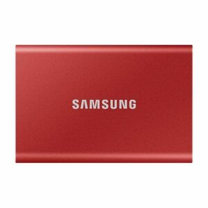 Samsung SSD T7, 2TB, USB 3.2, red obraz