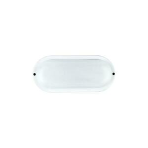 ACA Lighting LED plastové bílé nástěnné svítidlo 230V AC IP65 10W 900lm 3000K 110d Ra80 DORA1030W obraz