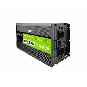 Green Cell Przetwornica napicia PowerInverter LCD 48 V INVGC48P5000LCD obraz