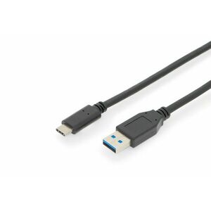 USB Type-C connection cable, Gen2, Type-C to A AK-300146-010-S obraz