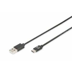 USB Type-C connection cable, Type-C to A AK-300136-018-S obraz