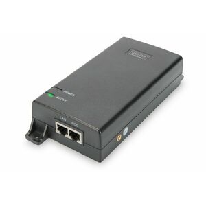 Gigabit Ethernet PoE Ultra Injector, 802.3af/at, 60 W DN-95104 obraz