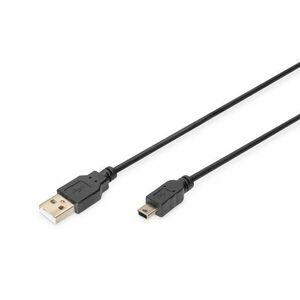 Digitus AK-300130-018-S USB kabel 1, 8 m USB 2.0 USB A AK-300130-018-S obraz