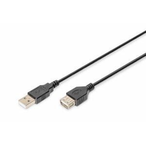 Digitus AK-300200-018-S USB kabel 1, 8 m USB 2.0 USB A AK-300200-018-S obraz
