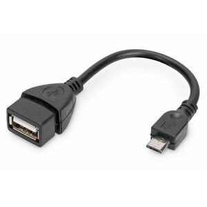 Digitus AK-300309-002-S USB kabel 0, 2 m USB 2.0 USB A AK-300309-002-S obraz