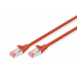 Digitus Cat6 S/FTP síťový kabel Červená 3 m S/FTP DK-1644-030/R obraz