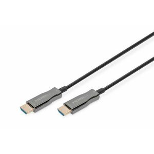 HDMI AOC hybrid-fiber connection cable, Type A M/M AK-330125-100-S obraz