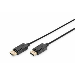 DisplayPort connection cable, DP M/M, 10.0m AK-340100-100-S obraz