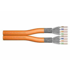 Digitus DK-1743-VH-D-1 síťový kabel Oranžová 100 m DK-1743-VH-D-1 obraz