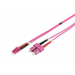 Digitus OM4, LC/SC, 10m optický kabel I-VH Fialová DK-2532-10-4 obraz