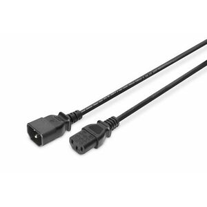 Power Cord extension cable, C14 - C13 M/F, 1.8m AK-440201-018-S obraz