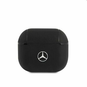 Mercedes kožené pouzdro pro AirPods 3, černý obraz