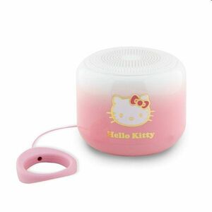 Hello Kitty Mini Bluetooth Speaker Kitty Head Logo, růžový obraz