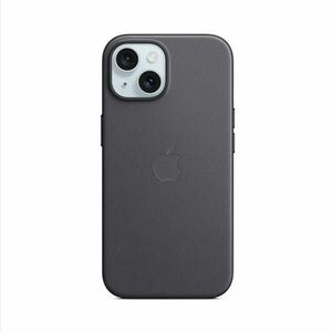 Apple iPhone 15 Plus FineWoven Case with MagSafe - Black obraz