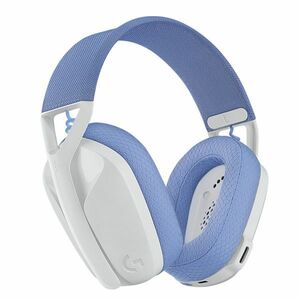 Herní sluchátka Logitech G435 Lightspeed Wireless Bluetooth Gaming Headset, bílá obraz