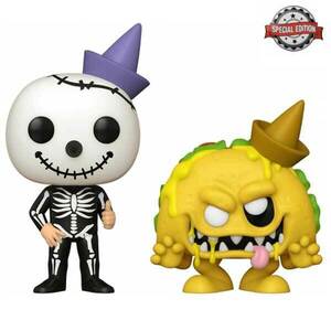 POP! Ad Icons: Jack in the Box Skeleton Jack & Monster Taco Special Edition obraz