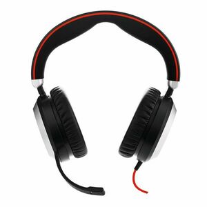 Jabra Evolve 80 UC Stereo Sluchátka s mikrofonem Kabel 7899-829-209 obraz