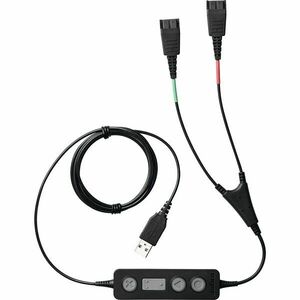 Jabra Link 265 audio kabel USB2.0 2x QD Černá 265-09 obraz