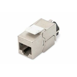 Cat. 6A keystone module, shielded with intelligent cable DN-93617 obraz