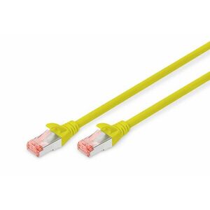 Digitus CAT 6 S-FTP 5m síťový kabel Žlutá Cat6 DK-1644-050/Y obraz