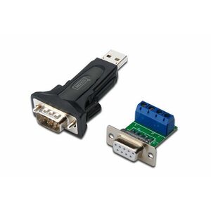 Digitus DA-70157 kabelová redukce USB 2.0 RS-485 Černá DA-70157 obraz