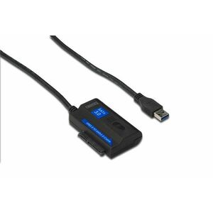 USB 3.0 to SATA3 Adapter Cable 1.2M including Power Supply DA-70326 obraz