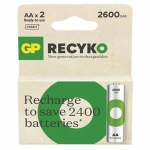 Emos GP Nabíjecí baterie ReCyko 2600 (AA) 2 ks obraz
