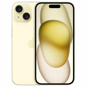 Apple iPhone 15 128GB, yellow obraz