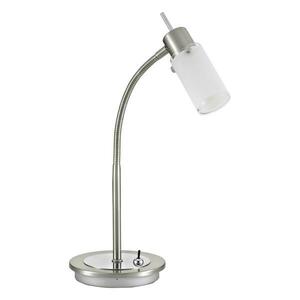 LEUCHTEN DIREKT is JUST LIGHT LED stolní lampa, svítidlo na čtení, ocel, jednoduché 3000K LD 11935-55 obraz