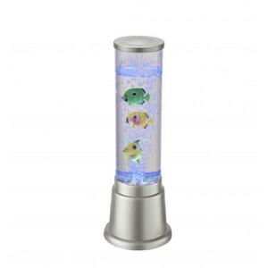 LEUCHTEN DIREKT is JUST LIGHT LED vodní sloupec, stříbrná, průměr 12, 5cm, dekorativní RGB LD 85127-21 obraz
