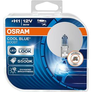 OSRAM H1 12V 80W P14, 5s COOL BLUE BOOST 5500K 2ks 62150CBB-HCB obraz