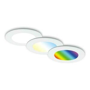 BRILONER RGB-CCT LED vestavná svítidla sada, pr.9, 2 cm, 3x LED, 4, 8 W, 450 lm, bílé IP65 BRI 7035-036 obraz