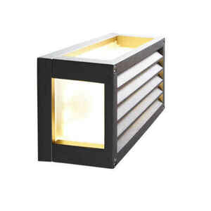 HEITRONIC nástěnné svítidlo SEVILLA s lamelami E27 500614 obraz