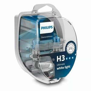 Philips H3 12V 55W PK22s DiamondVision 2ks 12336DVS2 obraz