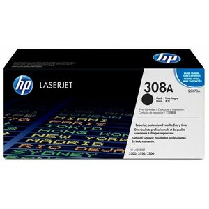 HP 308A tonerová náplň 1 kusů Originální Černá Q2670A obraz
