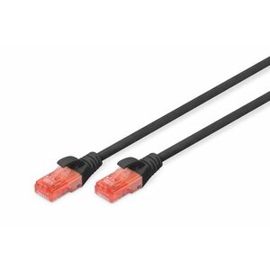 Digitus DK-1617-100/BL síťový kabel Černá 10 m DK-1617-100/BL obraz