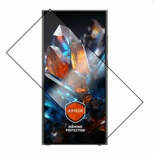 FIXED Armor prémiové ochranné tvrzené sklo pro Samsung Galaxy S24 Ultra, černé obraz