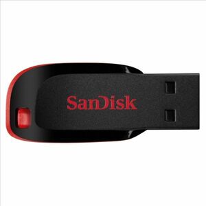 SanDisk Cruzer Blade 128 GB USB, červený obraz