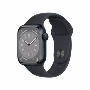 Apple Watch Series 8 GPS 41mm Midnight Aluminium Case with Midnight Sport Band obraz