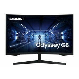 Samsung Odyssey G5 G55T plochý počítačový monitor LC27G54TQBUXEN obraz