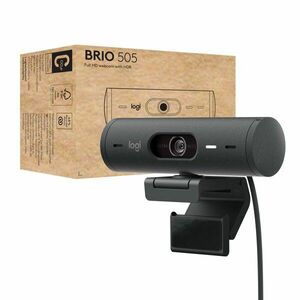 Logitech Brio 505 webkamera 4 MP 1920 x 1080 px USB Černá 960-001459 obraz