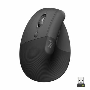 Logitech Lift myš Pro leváky RF bezdrátové + Bluetooth 910-006474 obraz