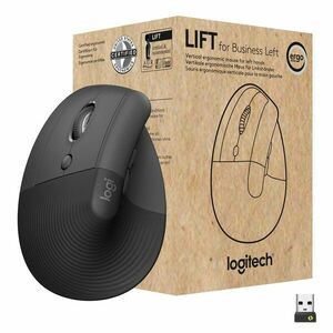 Logitech Lift for Business myš Pro leváky RF bezdrátové 910-006495 obraz