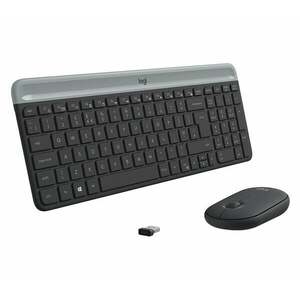 Slim Wireless Keyboard and Mouse Combo MK470 - GRAPHITE - 920-009204 obraz