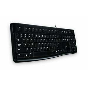Logitech USB Keyboard K120 black bulk 920-002516 obraz