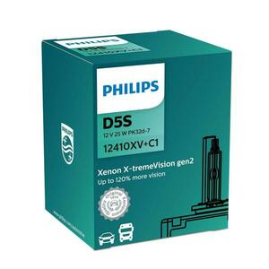 Philips D5S 12V 25W PK32d-7 X-tremeVision Gen2 1ks 12410XV+C1 obraz