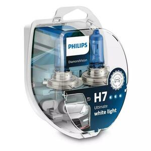 Philips H7 12V 55W PX26d DiamondVision 2ks 12972DVS2 obraz