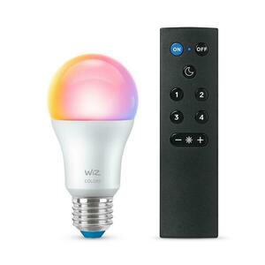 WiZ SET 1x LED žárovka E27 A60 8W (60W) 806lm 2200-6500K RGB IP20, stmívatelná + ovladač obraz