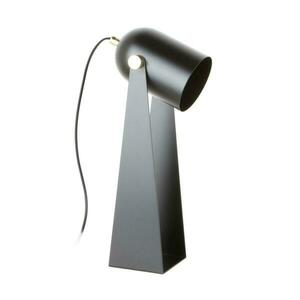 ZUMALINE A2056-MBK ARIES stolní pracovní lampa matná černá/zlatá obraz
