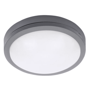 Solight Šedé LED stropní/nástěnné svítidlo 230mm 20W IP54 WO781-G obraz